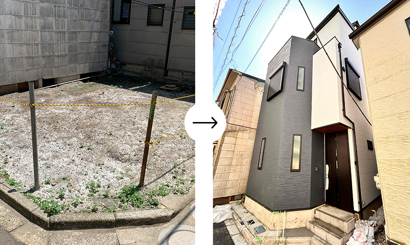 荒川区東日暮里 敷地面積24.30㎡